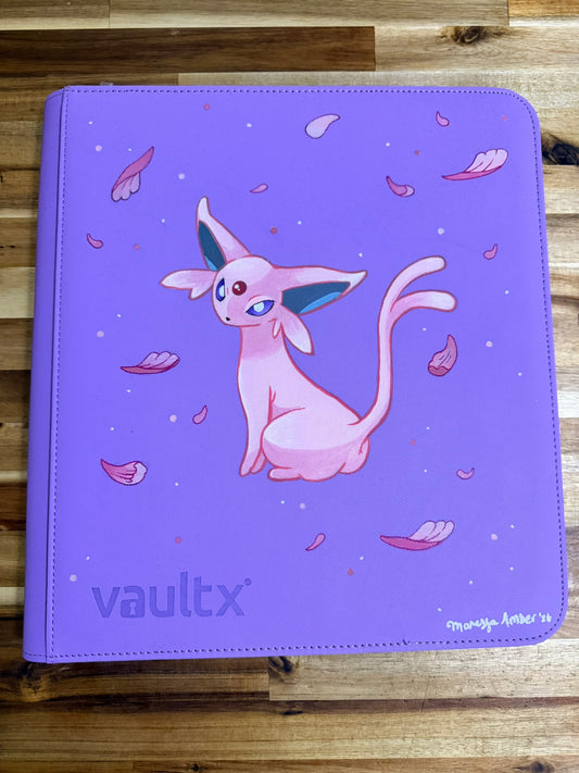 Whispers of Spring 12-pocket Card Binder