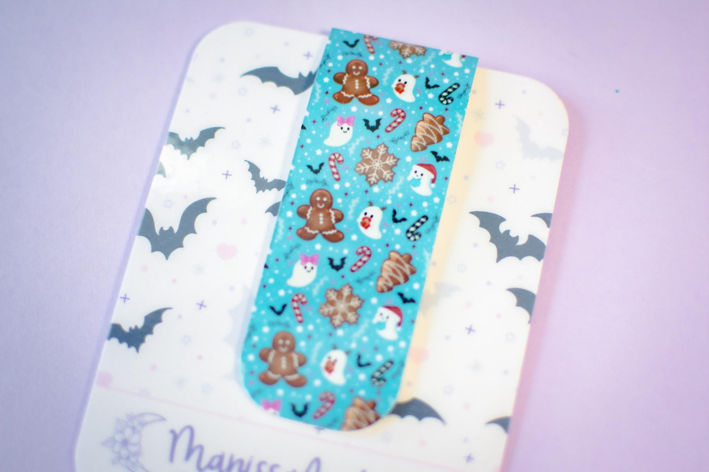 Gingerbread and Ghosts l Magnetic Bookmark