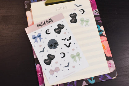 Pastel Goth Sticker Sheet