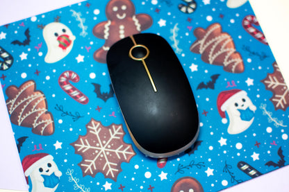 Gingerbread and Ghosts Mouse Pad
