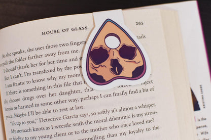 Skull Planchette Magnetic Bookmark