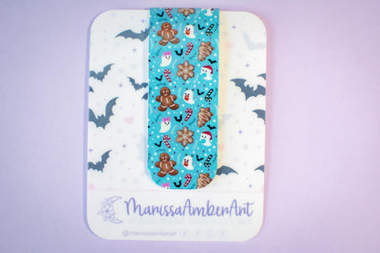 Gingerbread and Ghosts l Magnetic Bookmark