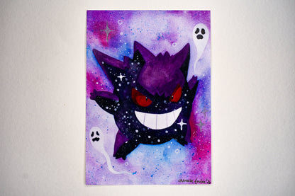 "Grin in the Abyss" Art Print