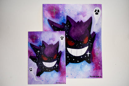 "Grin in the Abyss" Art Print