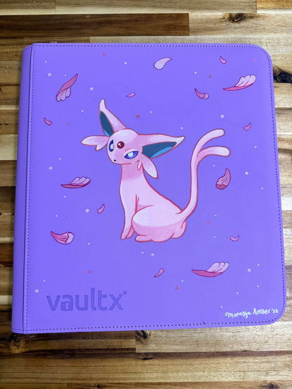 Whispers of Spring 12-pocket Card Binder