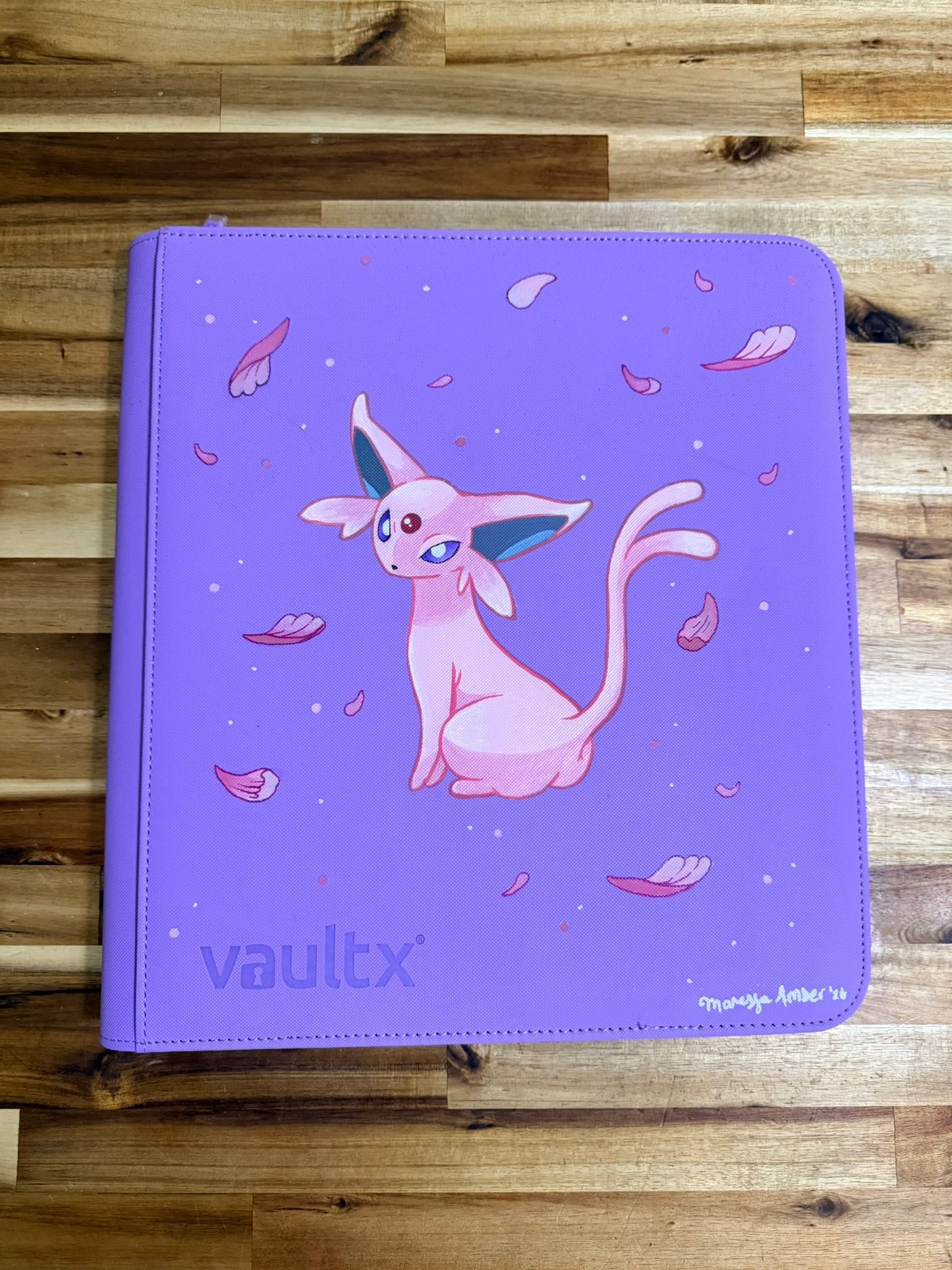 Whispers of Spring 12-pocket Card Binder