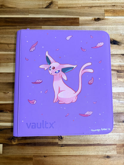 Whispers of Spring 12-pocket Card Binder
