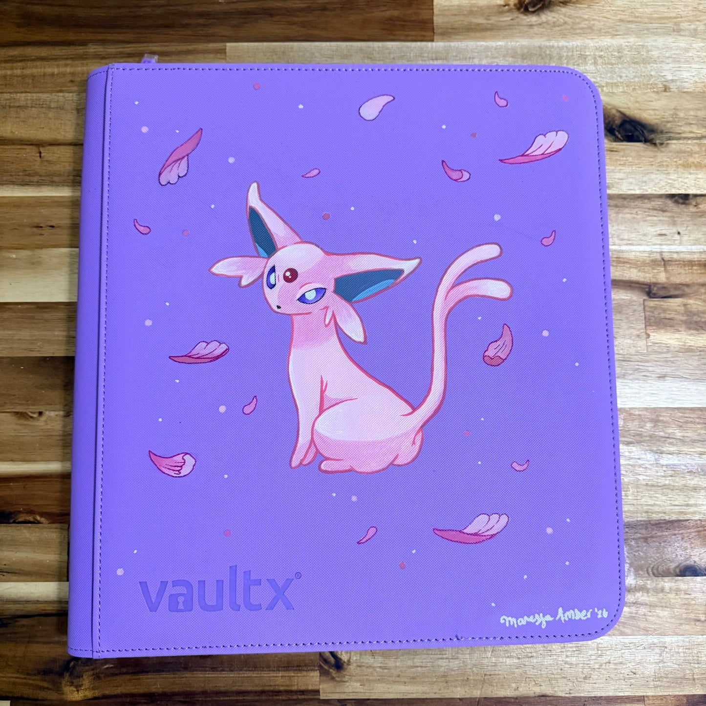 Whispers of Spring 12-pocket Card Binder