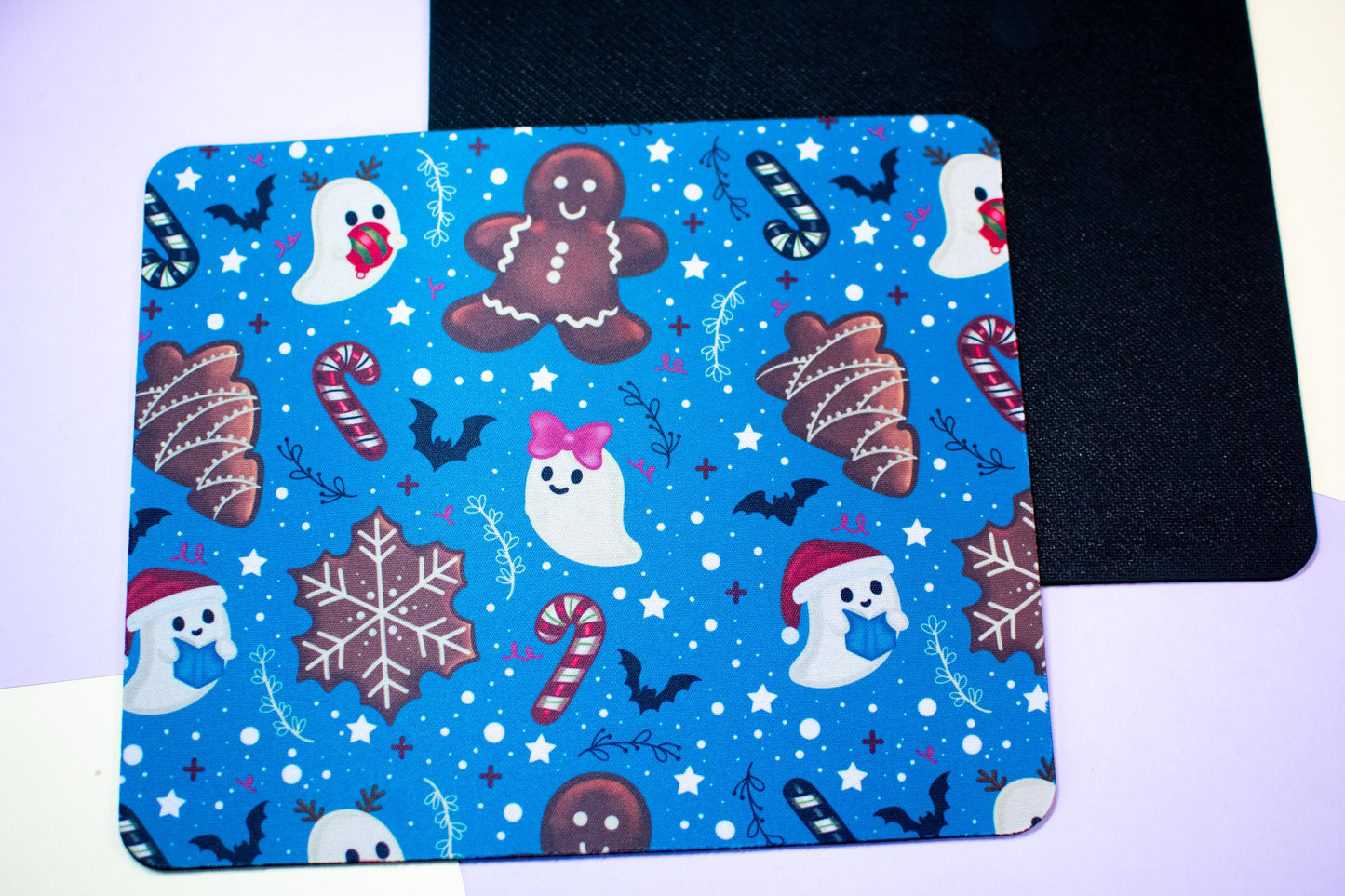 Gingerbread and Ghosts Mouse Pad