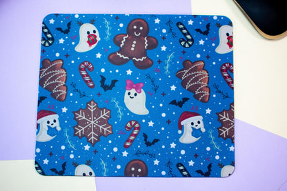 Gingerbread and Ghosts Mouse Pad