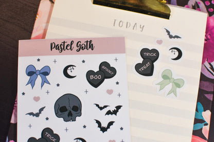 Pastel Goth Sticker Sheet
