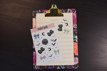 Pastel Goth Sticker Sheet