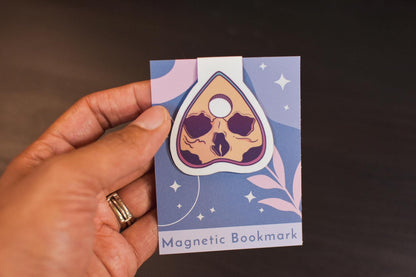 Skull Planchette Magnetic Bookmark